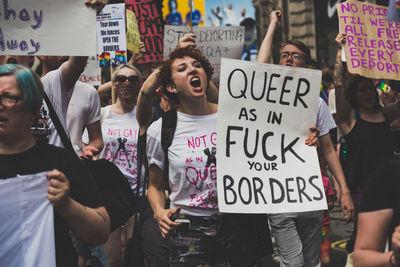 Group of people on the street