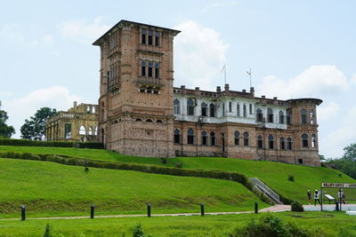 View of historic building against sky