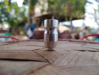 Close-up of drink on table