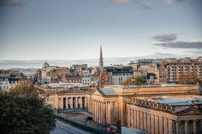 Cityscape against sky