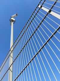 Fence monitored with cctv camera