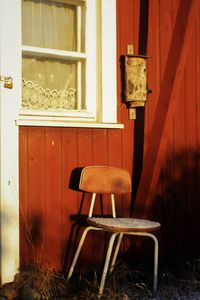 Abandoned chair