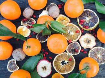 Close-up of various fruits