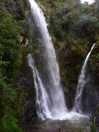 View of waterfall