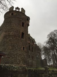 Low angle view of historical building