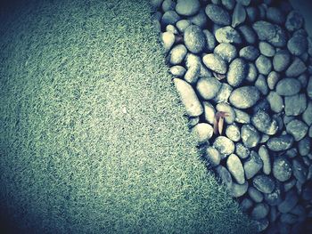 Close-up of pebbles