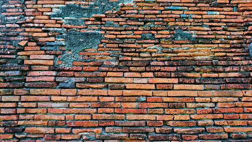 Full frame shot of brick wall