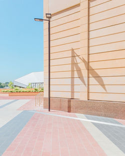 View of building against blue sky