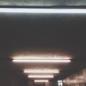 Close-up of illuminated lamp