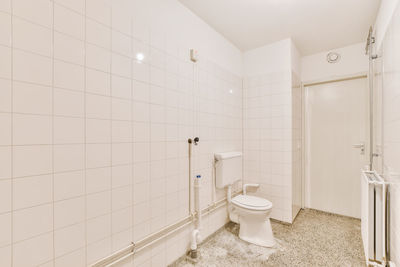 Interior of bathroom at home