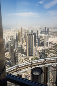 Cityscape against sky