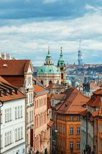 Buildings in city