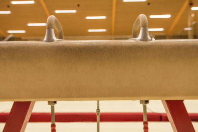 Close-up of an empty chairs