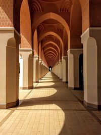 Corridor of building