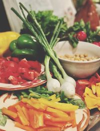 Close-up of vegetables