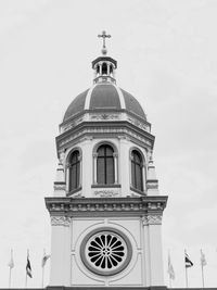 Low angle view of building against sky