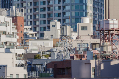 Buildings in city