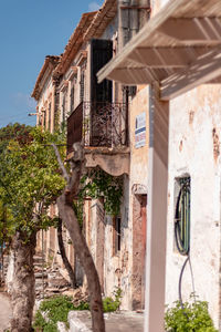 Low angle view of old building