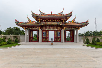 View of temple