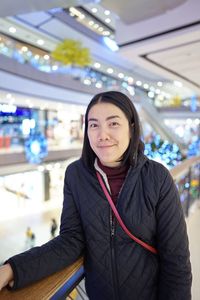 Portrait of a smiling young woman