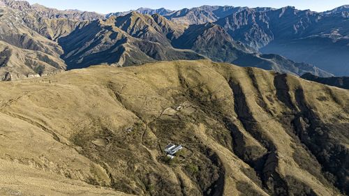 School in the mountains at jujuy argentina