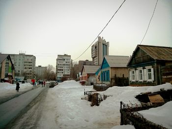 Buildings in city