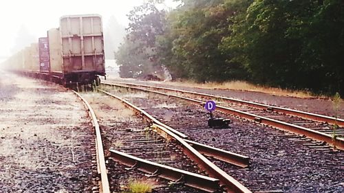 Railroad tracks