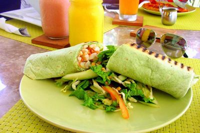 Close-up of food in plate