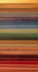 Full frame shot of red carpet