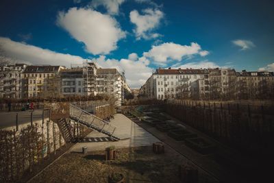 Cityscape against sky