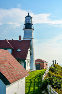 View of built structure against sky