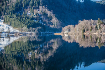 Picture from the snowy schliersee
