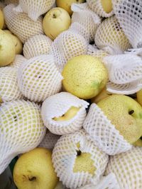 Full frame shot of fruits