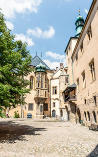 Buildings in city