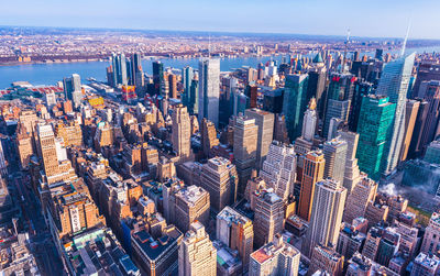 Aerial view of cityscape