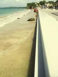 View of beach against sky