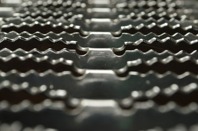 Close-up of metal