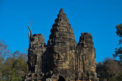 Low angle view of a temple