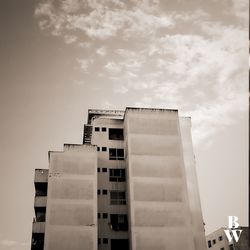 Low angle view of building against sky