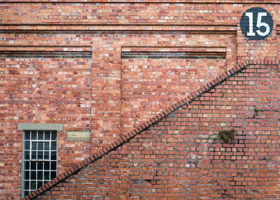 Full frame shot of brick wall