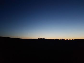 Scenic view of sky during sunset