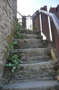 Low angle view of staircase