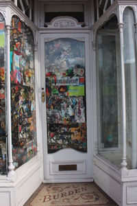 Entrance of store