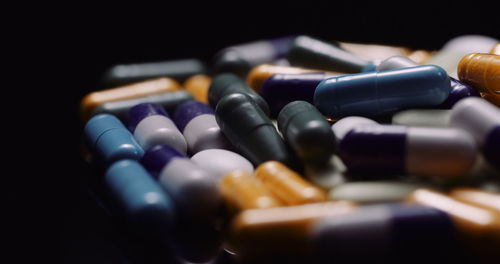 Close-up of pills