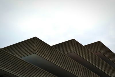 Low angle view of building against sky