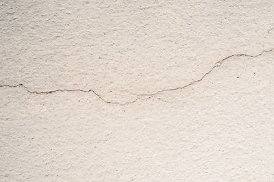 Full frame shot of cracked wall