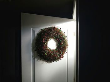 Close-up of flower window