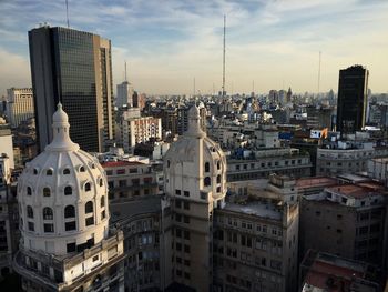 Skyscrapers in city