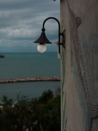 Lantern and view of peschici