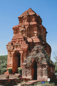 Low angle view of a temple